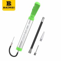 BAIMEI Bomba de Aire Manual de Aleación de Aluminio, Duradera y Ligera, Inflador Directo de Fábrica, Equipo de Entrenamiento para Fútbol, Rugby y Voleibol
