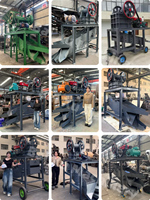 Concasseur à mâchoires portable à moteur diesel avec crible vibrant pour le concassage du granit et des minerais - Offre spéciale