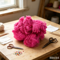 Recycled Polyester Staple Fiber 3D25MM Used for Faux Fur