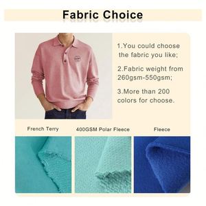 Vente en gros de vêtements de rue décontractés avec logo personnalisé, sérigraphie Beige épais, chemise à col polo coupe ajustée à trois boutons pour homme - Product Image 2