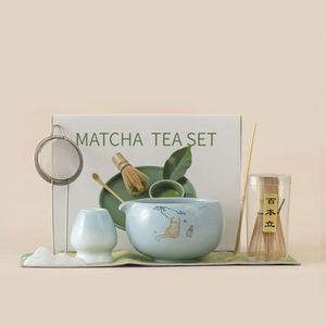 Traditional Japanese 2/4/5/7 Pieces Matcha Bowl Set Whisk Bowl Holder Sieve Spoon Holder Matcha Accessories for <b>Tea</b> Ceremony - Product Image 2