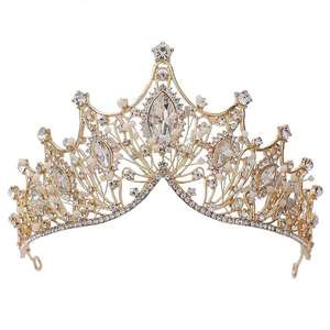 Vendite dirette in fabbrica <span class=keywords><strong>sposa</strong></span> e ragazza per bambini principessa corona di cristallo <span class=keywords><strong>accessori</strong></span> per <span class=keywords><strong>capelli</strong></span> da <span class=keywords><strong>sposa</strong></span> copricapo - Product Image 2