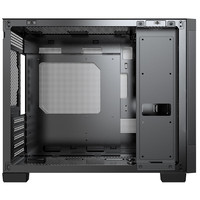 Caja de ordenador de escritorio Panel de malla de hierro Panel lateral Torre central MATX mini Gaming Computer Case PC Soporta caja de PC refrigerada por agua