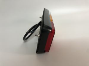 10-30V 직사각형 테일 라이트 고휘도 75 LED 트럭 트레일러 후방 정지 역 지시등 램프 캠핑카 버스 밴 - Product Image 6