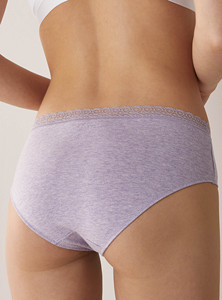 Taglie forti da donna in cotone Hipster mutandine basse per tutti i giorni slip con comodo <span class=keywords><strong>abbigliamento</strong></span> <span class=keywords><strong>intimo</strong></span> da donna all'ingrosso - Product Image 2