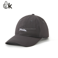 Gorra de Béisbol Deportiva Unisex de Algodón, 6 Paneles, Ajustable, con Logotipo Bordado Transpirable