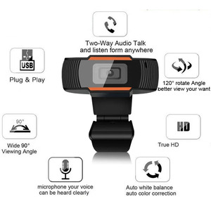 Mini Cámara <span class=keywords><strong>Web</strong></span> USB HD 480/720/1080P con Micrófono para PC, Computadora de Escritorio, Videojuegos, Transmisiones en Vivo, Videollamadas, Conferencias y Trabajo - Product Image 3