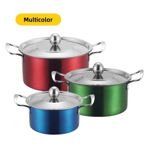 Prix Abordable : Batterie de Cuisine en Acier Inoxydable 3 Pièces, Marmite de Cuisine pour Maison et Ustensile de Cuisine - Product Image 6