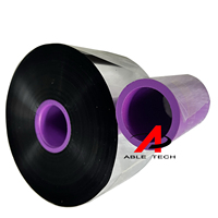 Ruban de transfert thermique Premium Wax Resin TTO 33*450m, ruban TTO pour l'impression de codes QR et de codes-barres