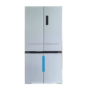 650L High Quality Home 220v 4 Door Retro Home Kitchen French Door White <b>Refrigerator</b> Quick Cooling Smart Preservation High Capac - Product Image 1