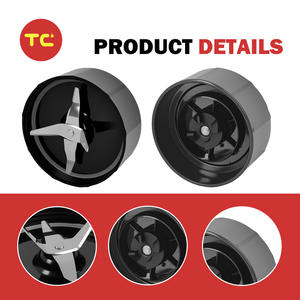 Ensemble de lames croisées de 3,31 pouces pour <span class=keywords><strong>blender</strong></span> <span class=keywords><strong>Magic</strong></span> Bullets 250W, pièces de rechange pour <span class=keywords><strong>blender</strong></span> en acier inoxydable - Product Image 3