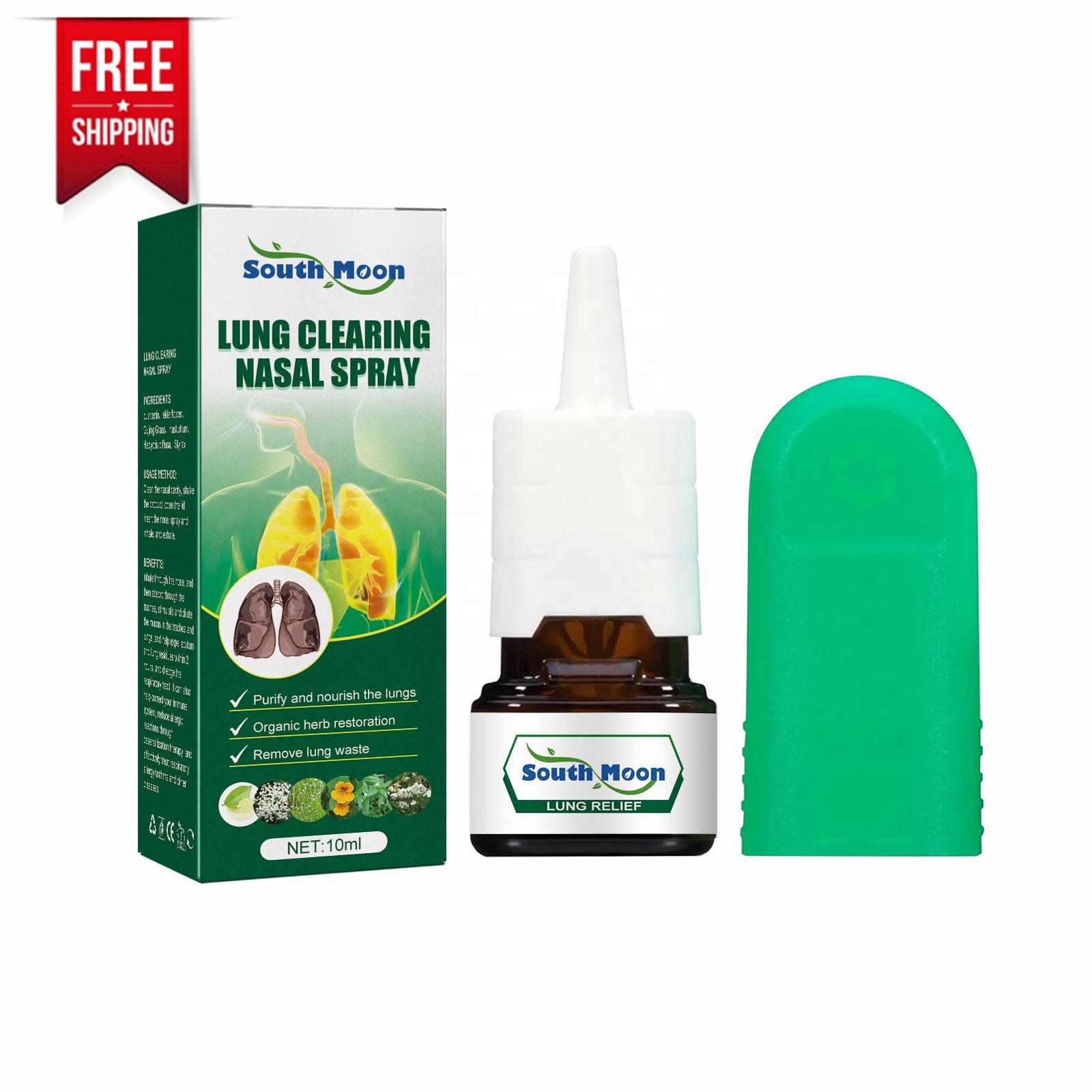 Free Shipping Traditional Chinese Medicine (TCM) SentryMed Herbal Nasal Spray for Cleaning Lung Body Use Cheap Price Good Effect