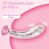 Plug anal en verre transparent de 7 cm de grande taille pour hommes et femmes, pour le plaisir personnel et la flirtation, produits pour adultes