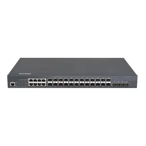 Supplier Standard 19-inch Rack-mounted Installation Layer 2 24 Port Gigabit/10G Network Switch