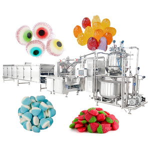 Ligne de production automatique de gelée en forme de fruit HNOC Starch Mogul Gummy Bear Candy Make Plant - Product Image 1