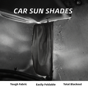 2 pcs/Set Sports-Style Noir Rideaux de Confidentialité pour Voiture Ascenseur Magnétique Nouveau Universel Auto Blackout Pare-Soleil Diviseur pour Siège Arrière - Product Image 2