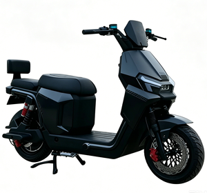 Scooter Eléctrico Urbano para Adultos Jiuyang Totalmente Negro con Luz LED Moderna, Potencia >2000W, Velocidad Máxima >60km/h, Freno de Disco y Respaldo Confortable - Product Image 1