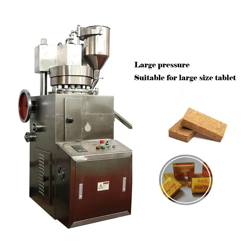 Rotary Tablet Press Machine for Seasoning Soup Tablet And Chicken Soup Cube