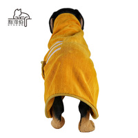 Serviette de bain pour chien personnalisée en gros avec logo, écologique, séchage rapide, forte absorption, douce et confortable en microfibre