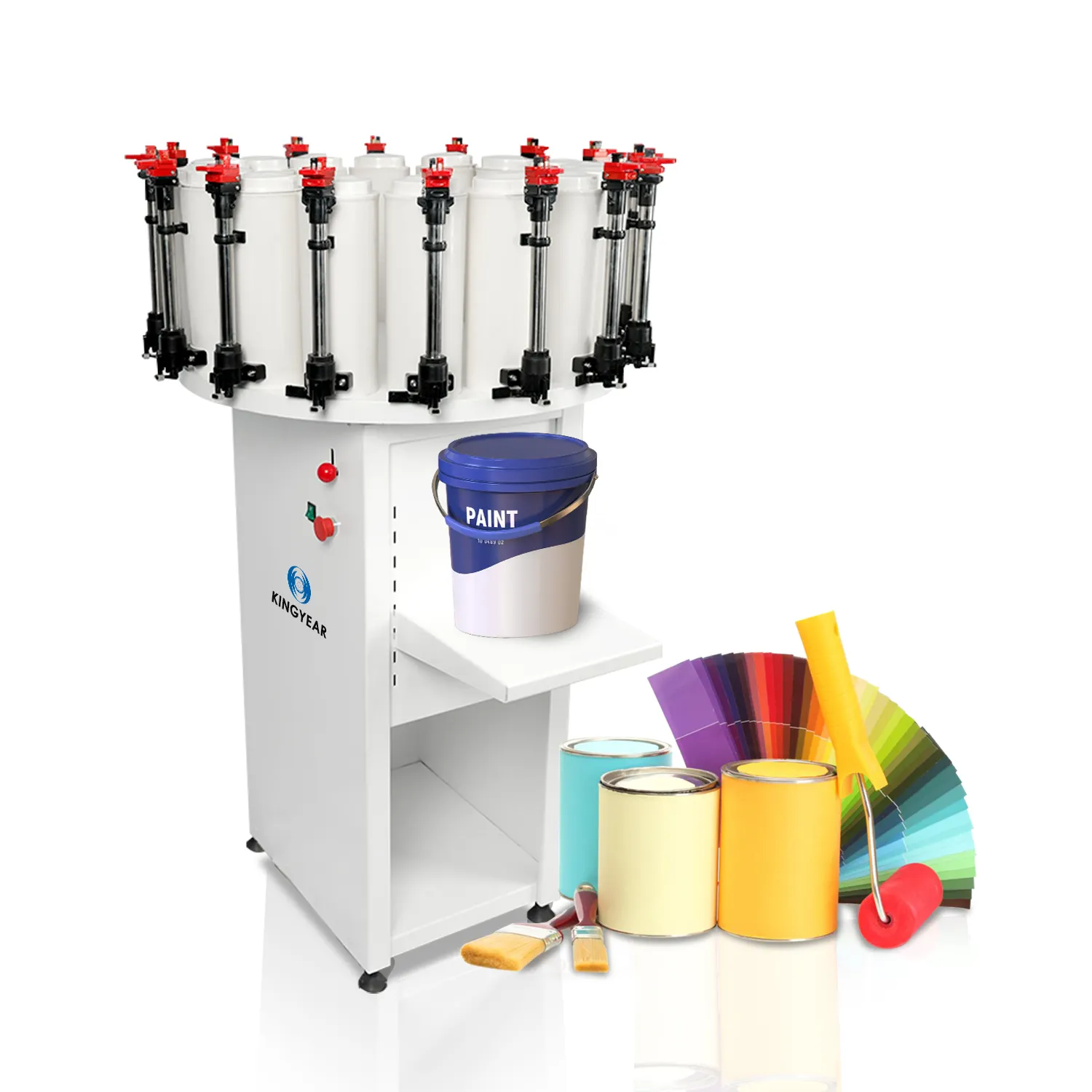 Handmatige Verf Kleur Dispenser JY-20B Met Verf Tinting Kleur Machine Hoge Stabiliteit Van Nauwkeurigheid