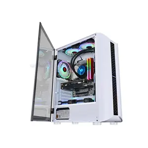 Hot OEM ATX \ Micro ATX chơi game PC trường hợp RGB Máy tính để bàn trường hợp