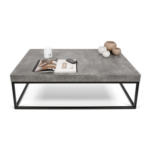 Modern minimalist floor-standing <b>TV</b> cabinet and coffee table set, light luxury living room and apartment coffee table <b>wholesale</b>. - Product Image 4