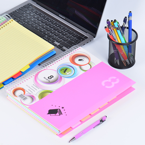 Khuyến nghị Sản phẩm mới A4 thiết kế định dạng lớn đa màu hỗn hợp phù hợp với dòng tiếng Pháp chuyên nghiệp trang bên trong xoắn ốc - Product Image 2