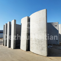 Moule en acier pour coffrage modulaire de ponceaux en béton préfabriqué pour la construction de tunnels de drainage, taille personnalisée, direct usine