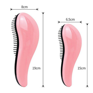 Brosse à cheveux personnalisée avec logo pour femmes, brosse démêlante TT, brosse lissante <span class=keywords><strong>Queen</strong></span> pour cheveux bouclés et entretien des perruques - Product Image 3