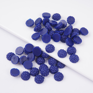 ผลมัลเบอร์รี่และบลูเบอร์รี่จำลองขนาด 1.2 ซม. ของตกแต่งผลไม้จิ๋วสำหรับจัดสวนขนาดเล็ก ผลไม้จิ๋วสำหรับครัว/บ้านเด็กเล่น ผลมัลเบอร์รี่ - Product Image 4