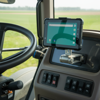 Tableta Robusta de 7 Pulgadas con Android 13, Octa Core, Wi-Fi/GSM, Pantalla Táctil de 1000 Nits, Todo en Uno, Resistente al Agua, para Tractores Agrícolas