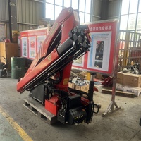 Mini-grue pliante Palfinger avec moteur Weichai, boîte de vitesses et pompe - Capacité de 2 à 20 tonnes pour travaux de construction