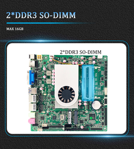 Placa Base Mini ITX Haswell de 5ª y 4ª Generación con CPU I3 5005U I5 5350U, 2 Realtek RTL8111 Gigabit Network, 6COM232, DDR3 - Product Image 4