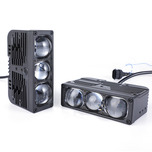 Luces LED S3P de 95 Vatios, Súper Brillantes, para Parrilla Delantera de Auto, Todoterreno, 6000K 3000K, <span class=keywords><strong>Bi</strong></span>-LED, Tres Lentes - Product Image 3