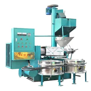 Factory price screw oil press cotton hemp seed soybean sunflower seed oil press with filter and 2.5 m conveyor