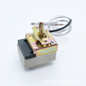 Thermostat réglable Egg 110 300 C, régulateur de température mécanique pour chauffage électrique, chauffe-eau, four, friteuse 16A - Product Image 4