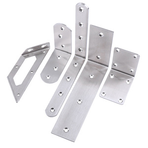 Soportes de Esquina en Forma de L de Acero Inoxidable Ouweituo, Conectores Duraderos de 90 Grados para Muebles y Estanterías - Product Image 3