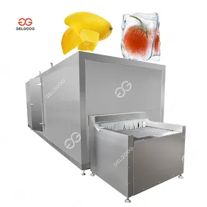 Instant Iqf Liquid Nitrogen Barhi Date Fruit Freezer Small Automatic Cooling Tunnel Octofrost Iqf Tunnel Freezer