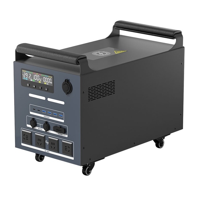 Solar Power Station Portable Generator 3500W With Solar Panel Charging Outdoor Camping Backup Power Supply