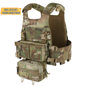 <span class=keywords><strong>USA</strong></span> Warehouse KRYDEX FCS Gilet tactique MOLLE avec châssis Cummerbund Fight MK3 et pochette Drop SACK Accessoires tactiques - Product Image 1