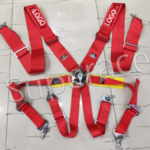 <span class=keywords><strong>Harnais</strong></span> d'épaule à dégagement rapide Superace à 4 points, sangle en polyester durable de 3 pouces, ceinture de sécurité universelle <span class=keywords><strong>pour</strong></span> voitures de course - Product Image 5