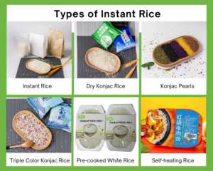 Riz de Konjac Shirataki Séché Minceur OEM <span class=keywords><strong>et</strong></span> ODM, Faible en Glucides <span class=keywords><strong>et</strong></span> Calories, Riz Instantané pour la Perte de Poids - Product Image 6