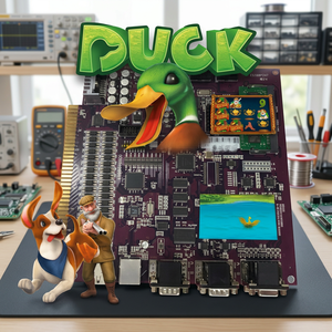 Software de Juego Arcade Borden Amusement Hunter Duck OEM, PCB con Pantalla Táctil Dual, Compatible con 25 Líneas, Versión en Inglés - Product Image 3