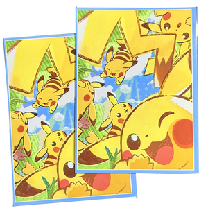 Pochettes de cartes personnalisées en plastique recyclable, écologiques, imperméables et flexibles <span class=keywords><strong>Pikacu</strong></span> pour cartes à collectionner TCG/PKM, jeux de société, anime mignon - Product Image 6
