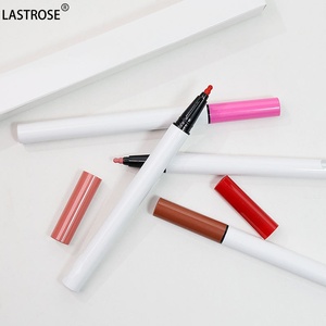 Crayon à lèvres liquide semi-<span class=keywords><strong>permanent</strong></span> mat 2-en-1 longue tenue et imperméable, <span class=keywords><strong>prix</strong></span> d'usine, anti-transfert - Product Image 4