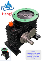 Hangfeng CLX107 Réducteur de vitesse moteur multi-tension à 9 cannelures, hauteur centrale 110 mm, en fonte, pour aérateur mécanique d'aquaculture