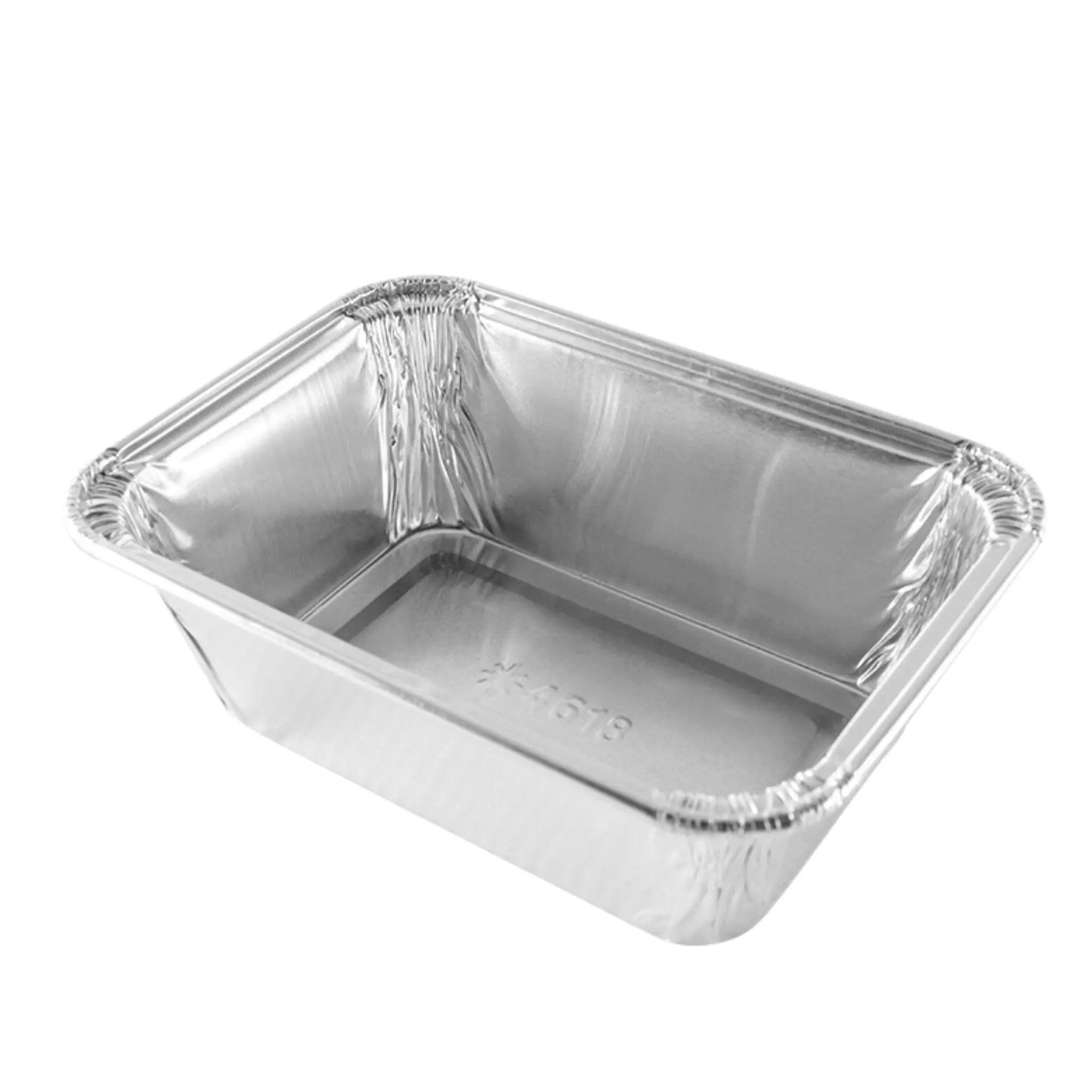 Rectangle Takeaway Star Products No.4618 Foil Container Food Aluminium Foil Tray Size 160 ml. Microwave Save Bakery Packing