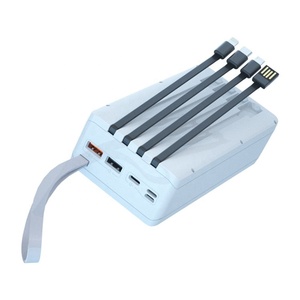 Boîtier de <span class=keywords><strong>batterie</strong></span> externe DIY 12x18650 <span class=keywords><strong>Batterie</strong></span> 40000mah Capacité maximale 10000mah 42000mah 20000mah Câbles de <span class=keywords><strong>batterie</strong></span> externe Station d'alimentation 4-en-1 - Product Image 6