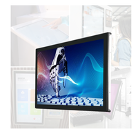 Monitor de pantalla táctil industrial personalizable 7 \ "-55 \" IP65 Panel frontal VGA Entrada USB Interfaz DVI Montaje VESA