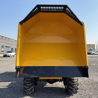 Dump Truck Mini 4 Roda Penggerak Hidrolik Artikulasi dengan Bak Putar TL50D 6 Ton untuk Pertanian